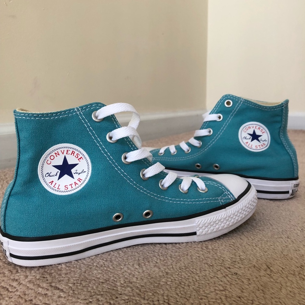 Teal Converse